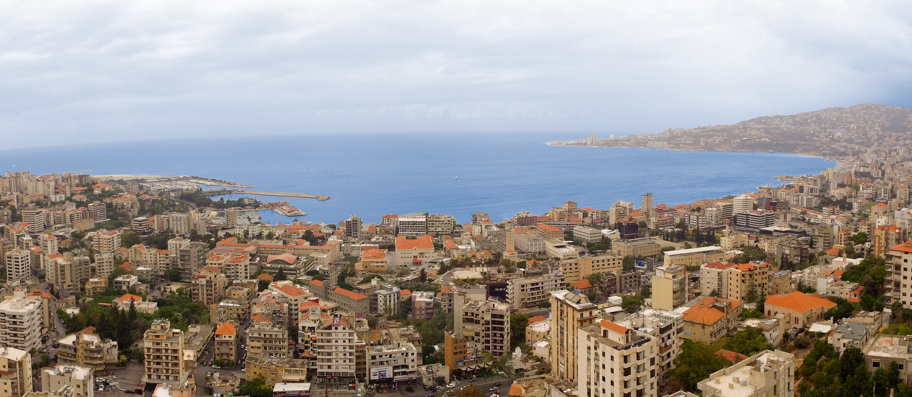 Ghadir 674 panoramic sea view from the development site